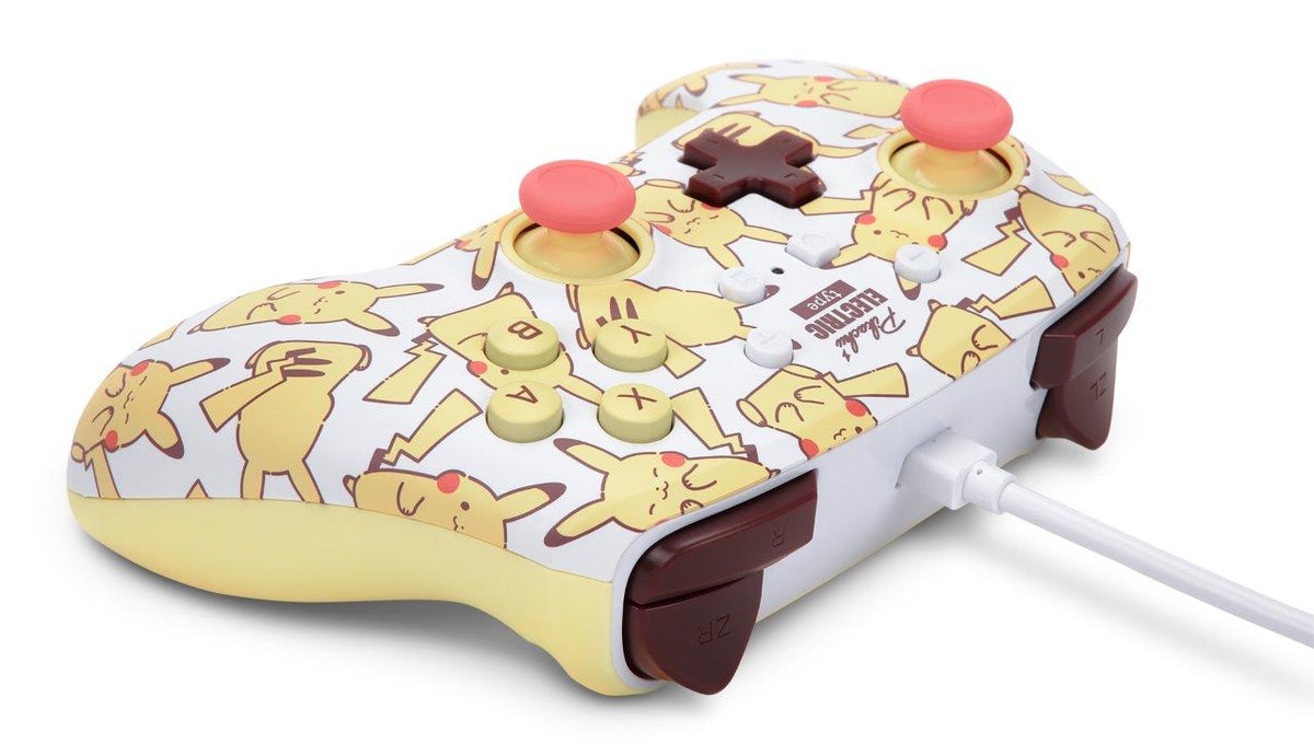 PowerA Enhanced Wired Controller for Nintendo Switch - Pikachu Blush
