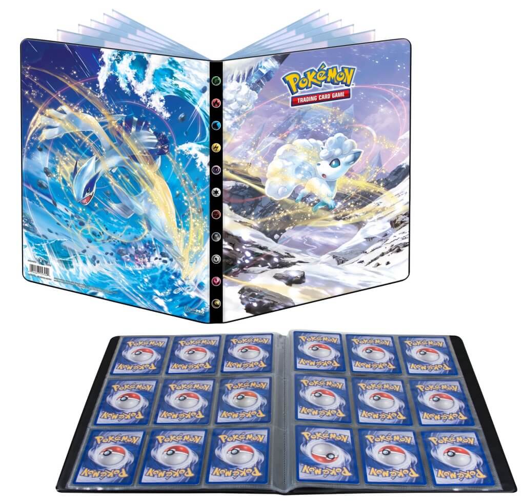 ULTRA PRO Pokemon 9-Pocket Portfolio - Sword &amp; Shield: Silver Tempest