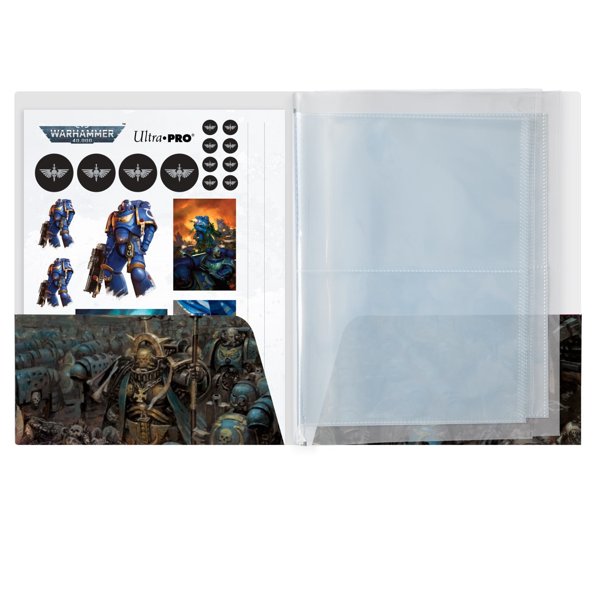 Space Marines: Datasheet & Index Card Folio [Ultra PRO]
