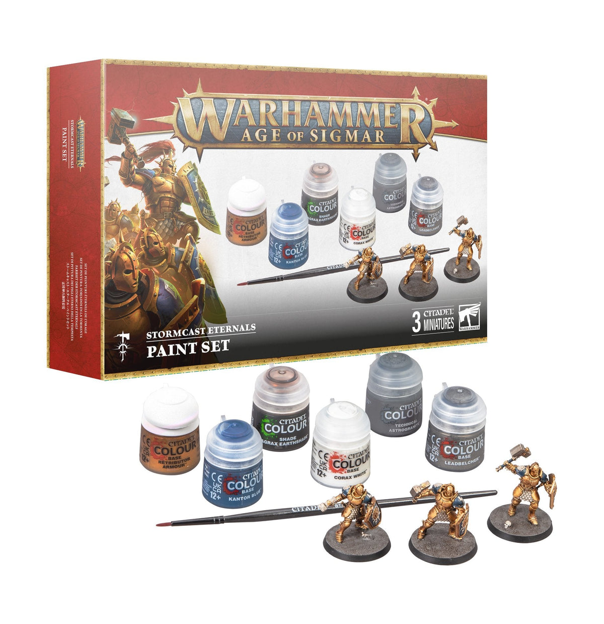 Stormcast Eternals &amp; Paint Set [Warhammer Age of Sigmar]