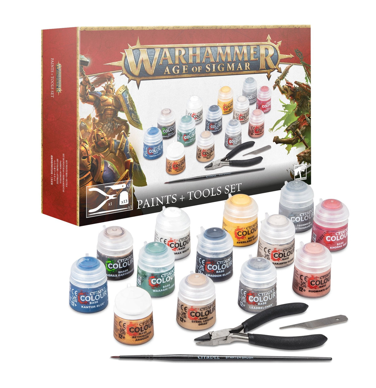 Paints & Tools Set [Warhammer Age of Sigmar]
