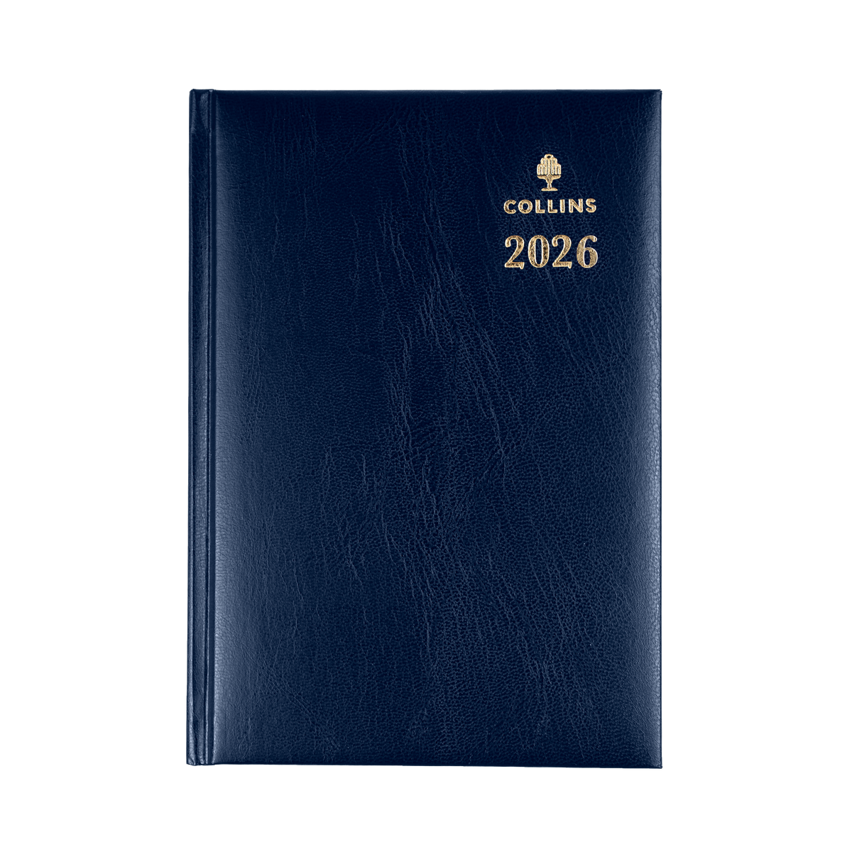 Collins 2026 Calendar Year Diary - Sterling 184 A5 DTP Blue