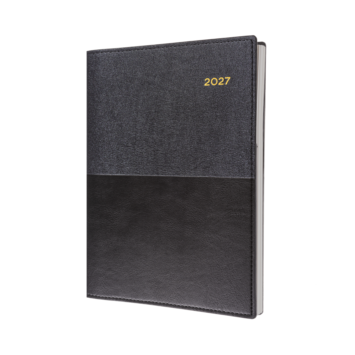 Collins 2027 Calendar Year Diary - Vanessa 145 Spiral A5 DTP Teal