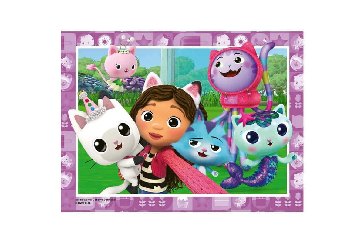 Gabbys Dollhouse: Time to get Tiny! - 4 in a Box 12, 16, 20 &amp; 24pc [Ravensburger Puzzle]