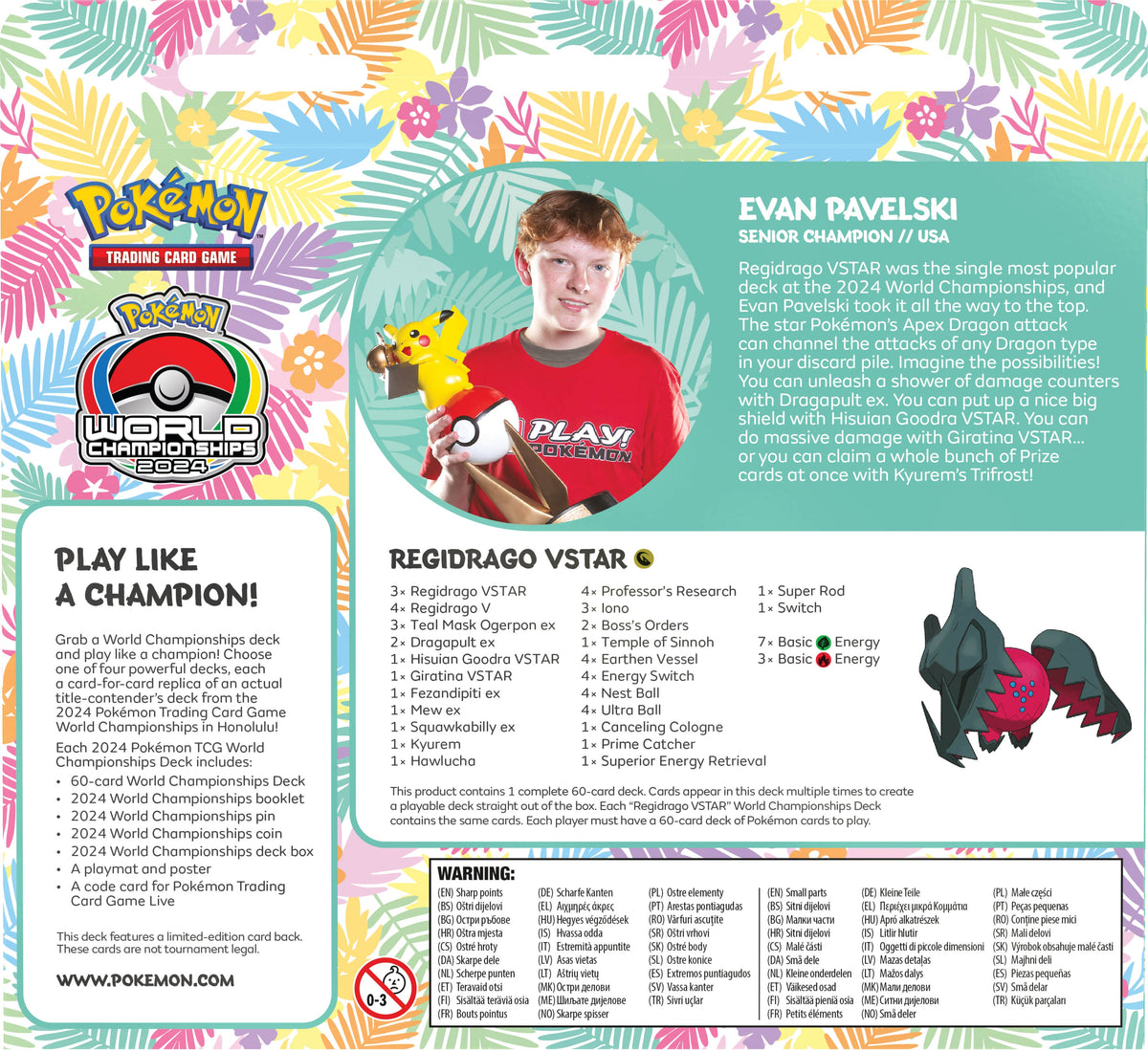 Pokemon TCG: 2024 World Championships Deck