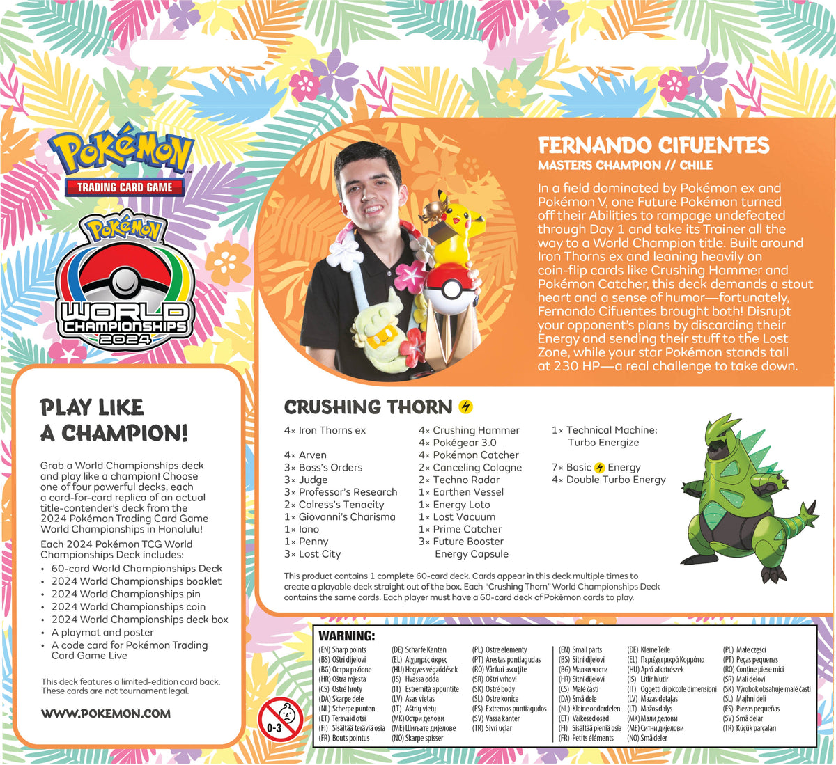 Pokemon TCG: 2024 World Championships Deck