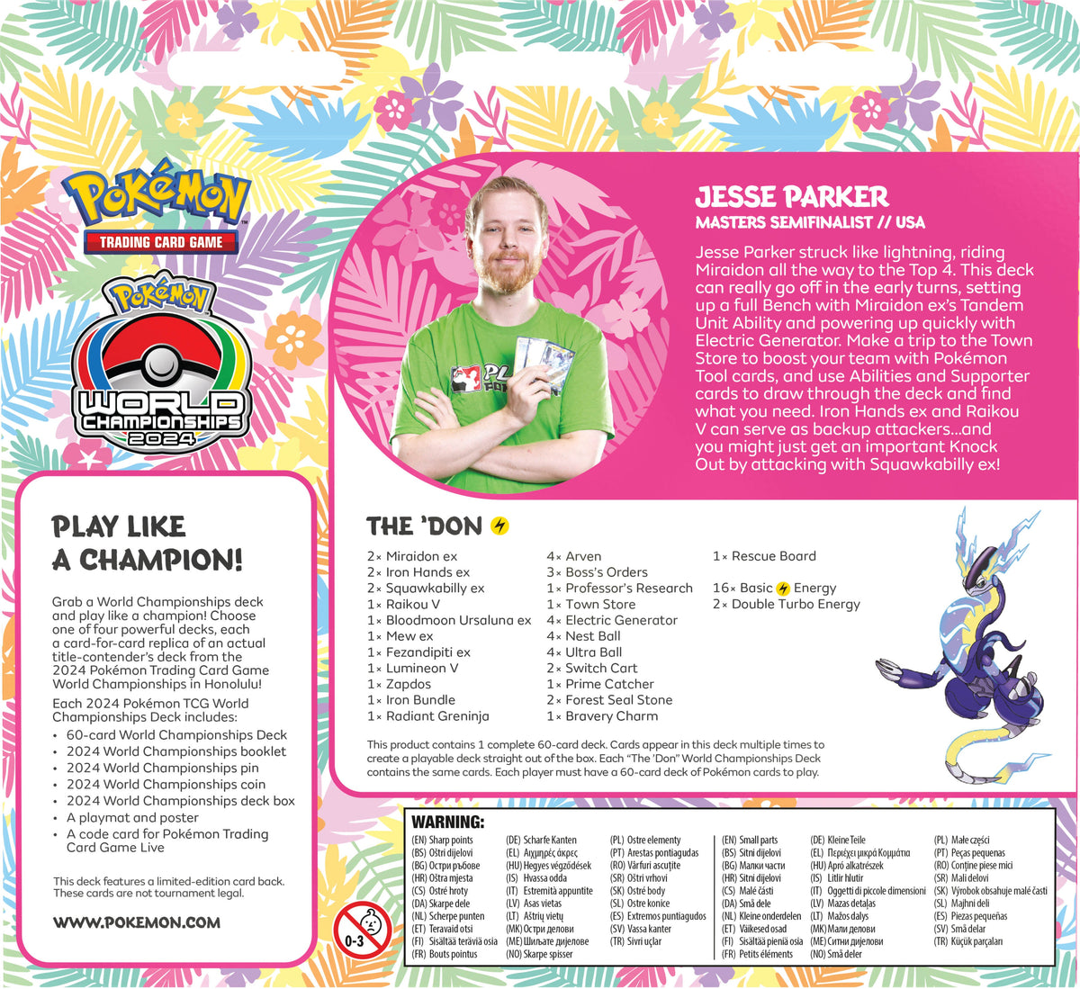 Pokemon TCG: 2024 World Championships Deck