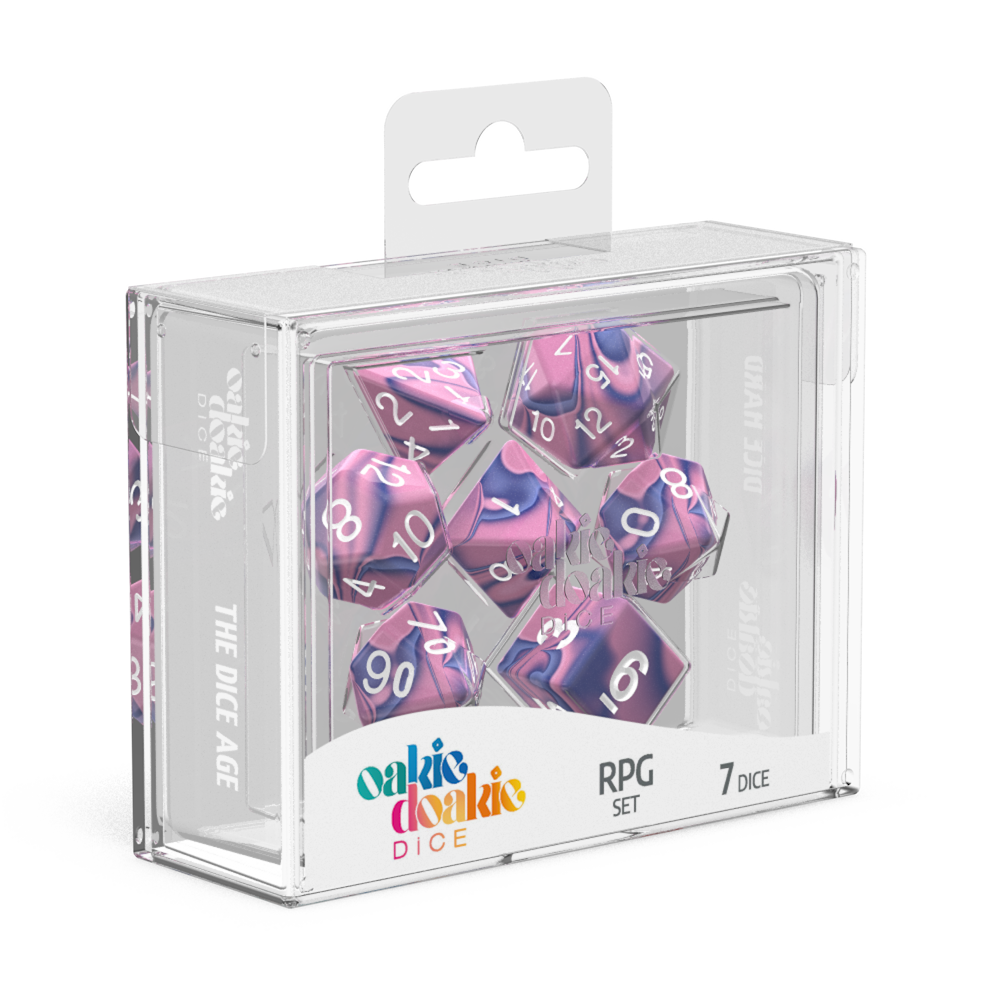 Oakie Doakie Dice Gemidice - Venus RPG Dice Set