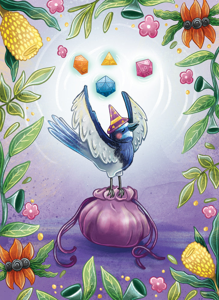 Aussie Dice 5&quot;x7&quot; Gift Card [LPG Greeting Cards]