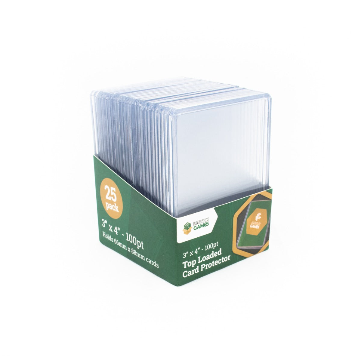 Toploaders - 3"x4" 100pt - 25/pack [LPG Essentials]
