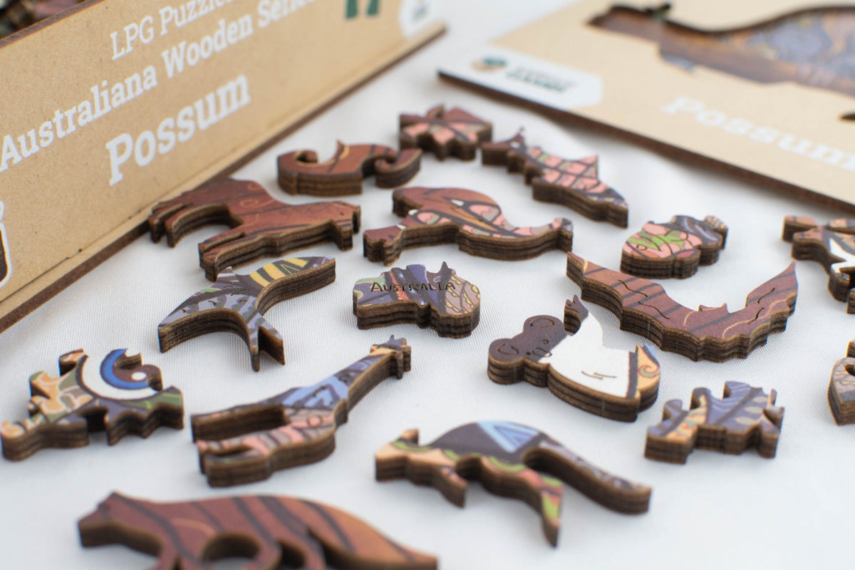 Possum 185pc - Australiania Wooden Series (LPG Puzzles)