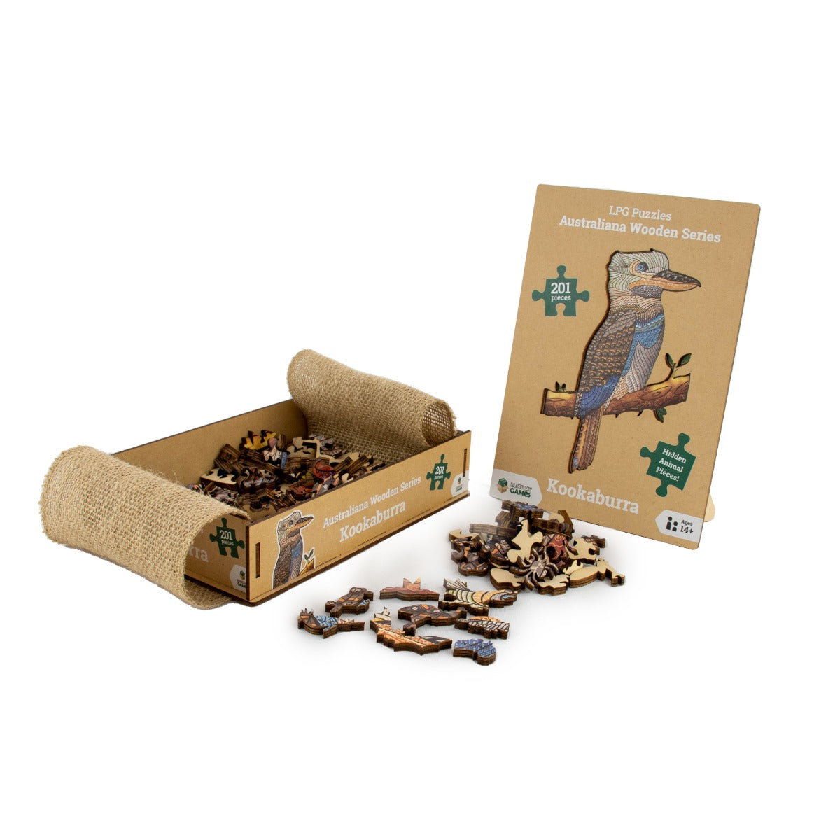 Kookaburra 201pc - Australiania Wooden Series [LPG Puzzles]