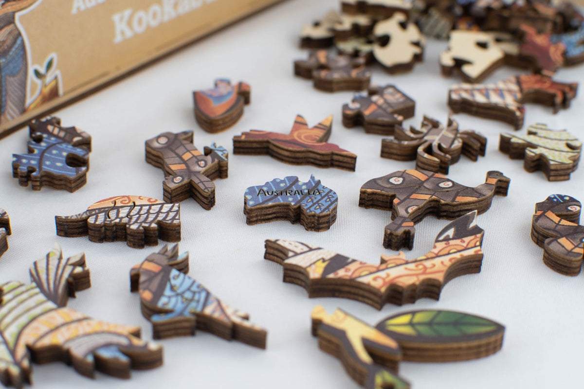 Kookaburra 201pc - Australiania Wooden Series [LPG Puzzles]