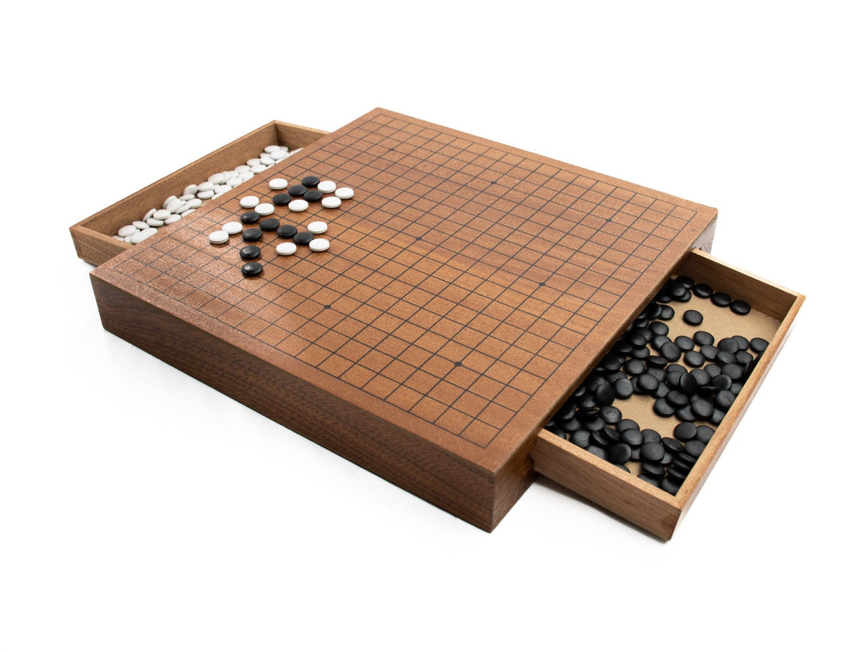 Go / Weiqi - 30cm Wooden Set with Drawers [LPG Classics]