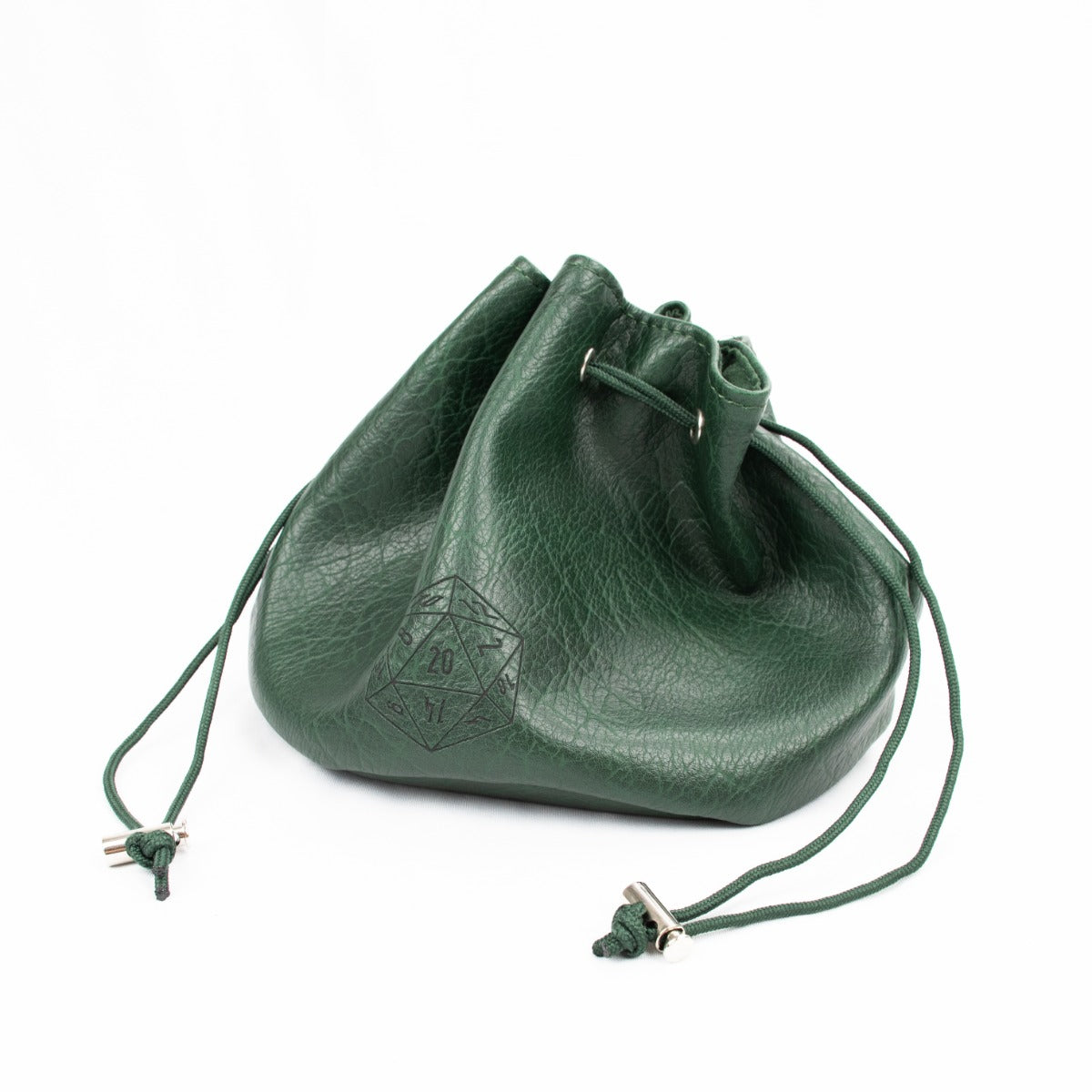 Leather Multipocket Dice Bag - Green (LPG Essentials)