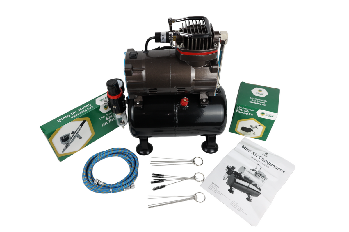 Airbrush Starter Kit (LPG Essentials)