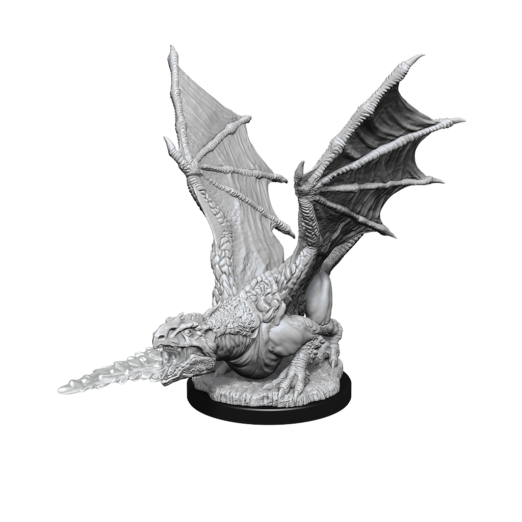 White Dragon Wyrmling [D&D Nolzurs Marvelous Unpainted Miniatures]