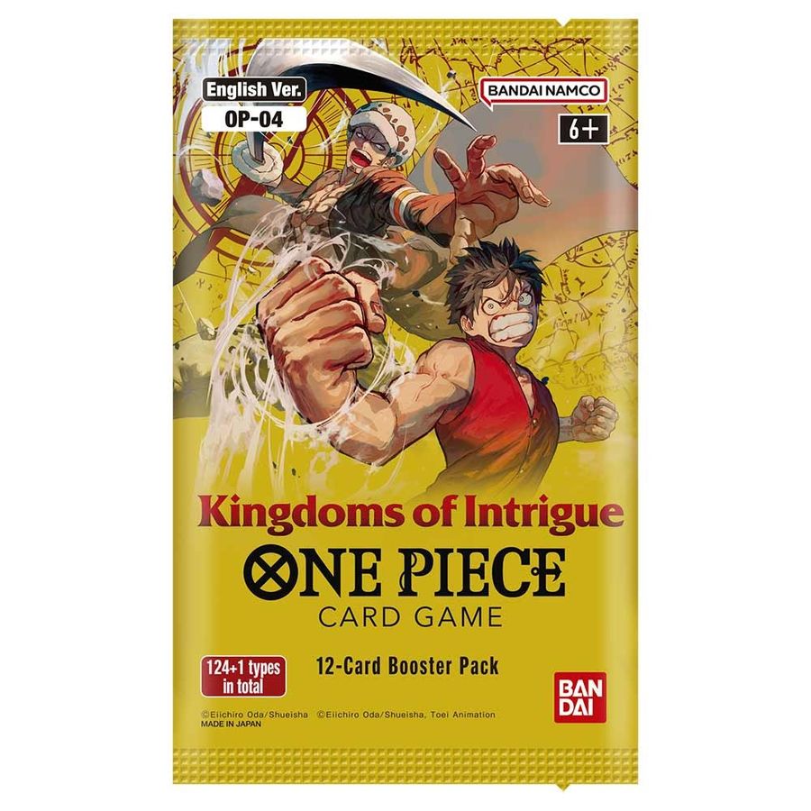 One Piece Card Game: Kingdoms of Intrigue [OP-04] - Booster Box (24 Booster Packs)