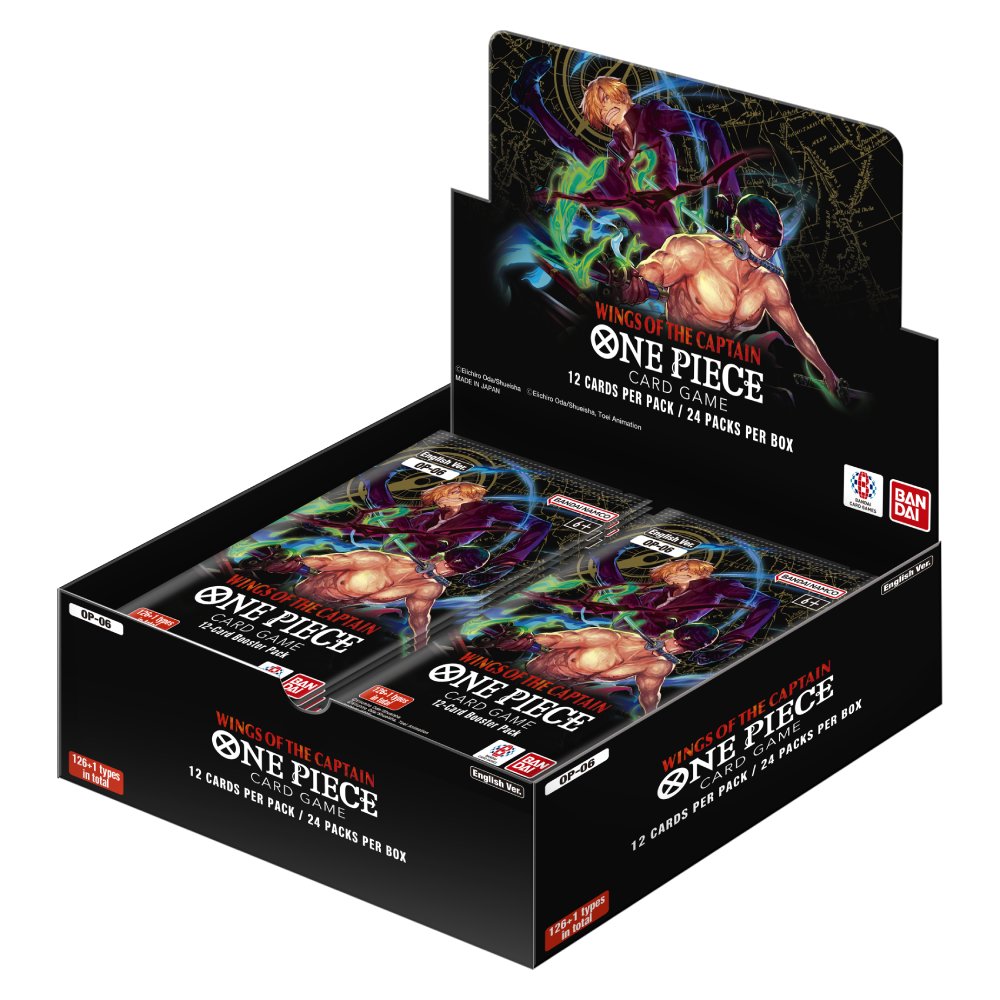 One Piece Card Game: Wings of the Captain [OP-06] - Booster Box (24 Booster Packs)