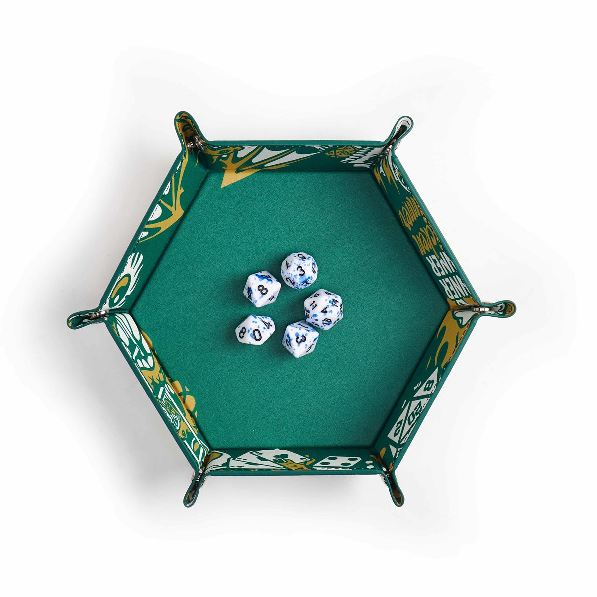 Hex Dice Tray 6&quot; - Artist Series: Cara (LPG Essentials)