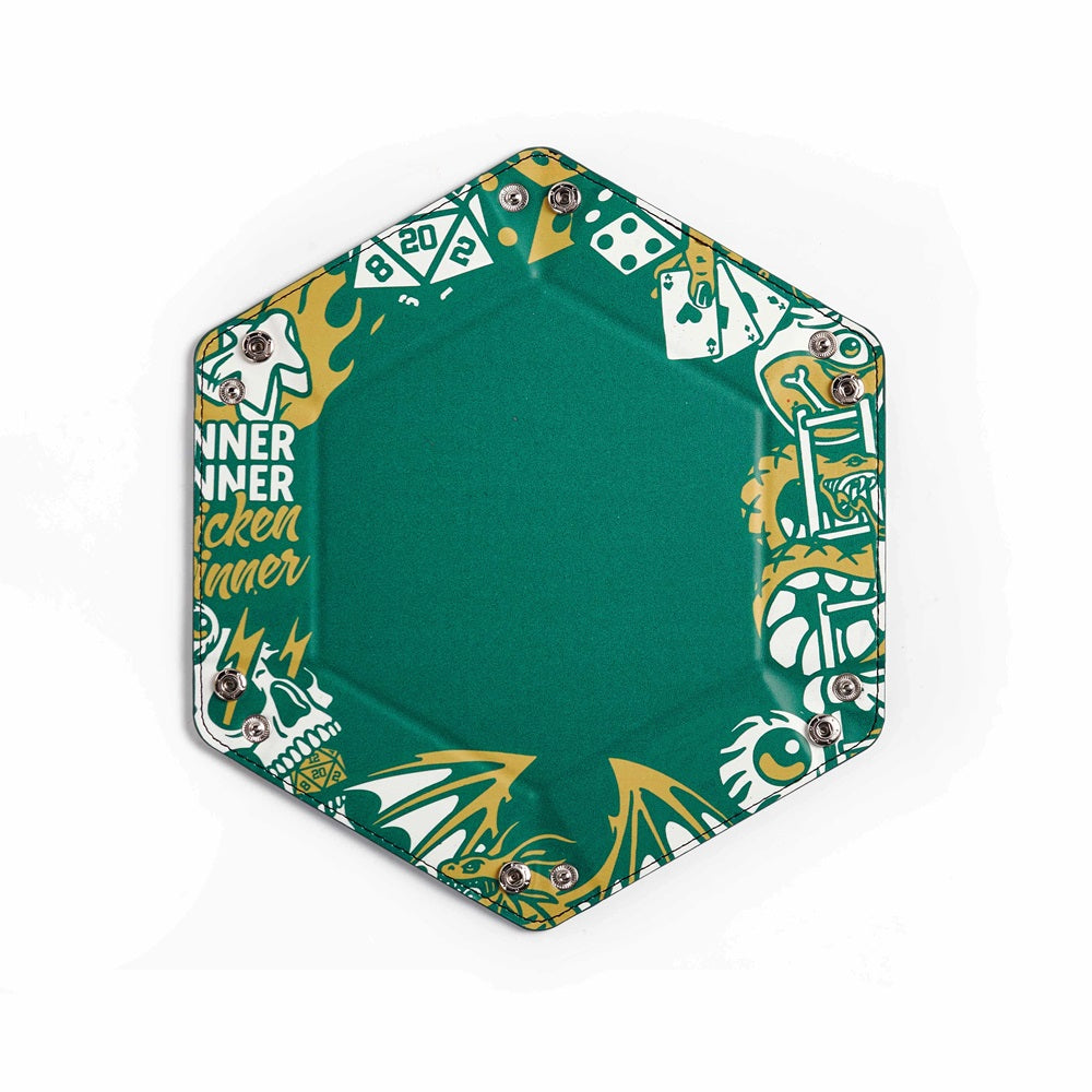 Hex Dice Tray 6&quot; - Artist Series: Cara (LPG Essentials)