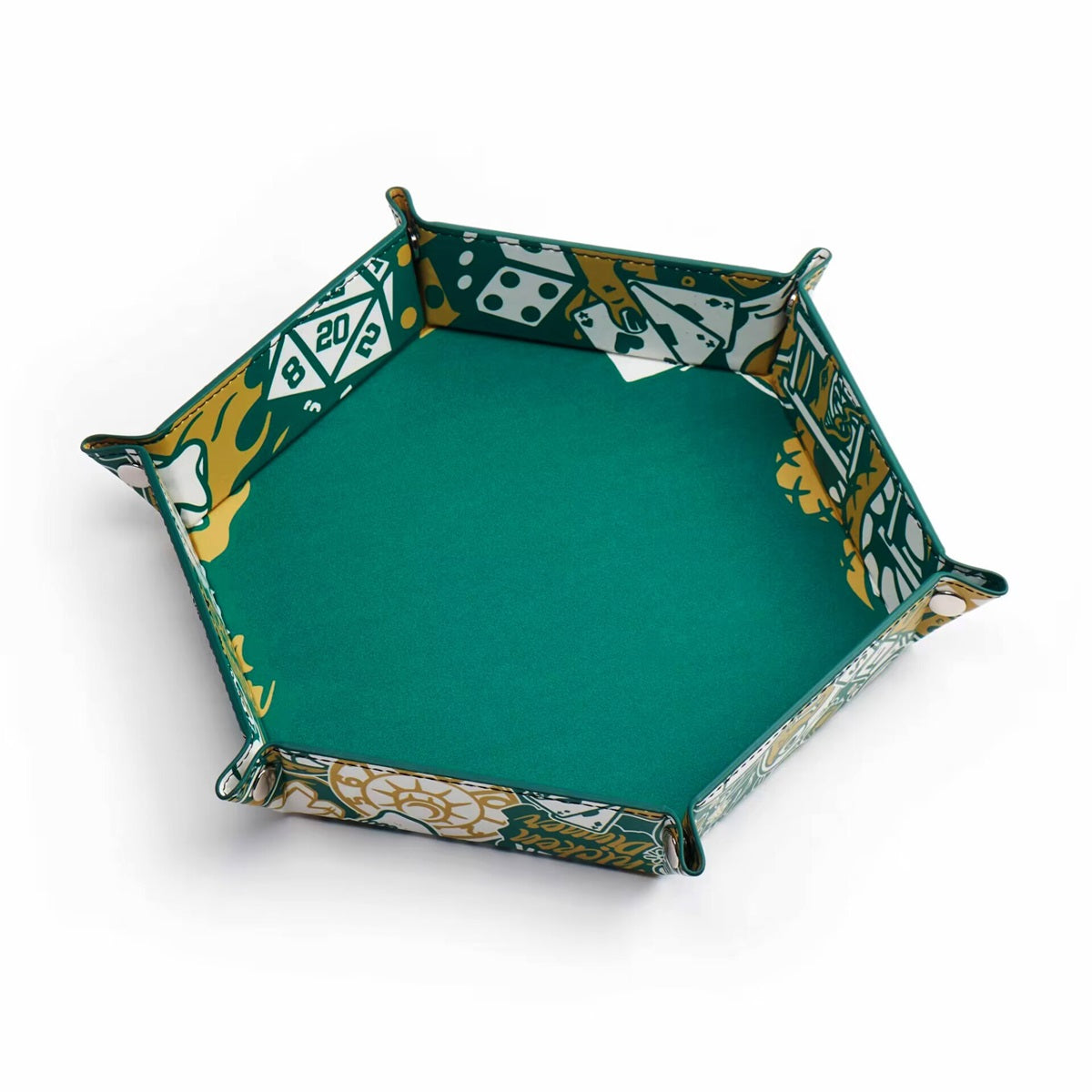 Hex Dice Tray 8&quot; - Artist Series: Cara (LPG Essentials)