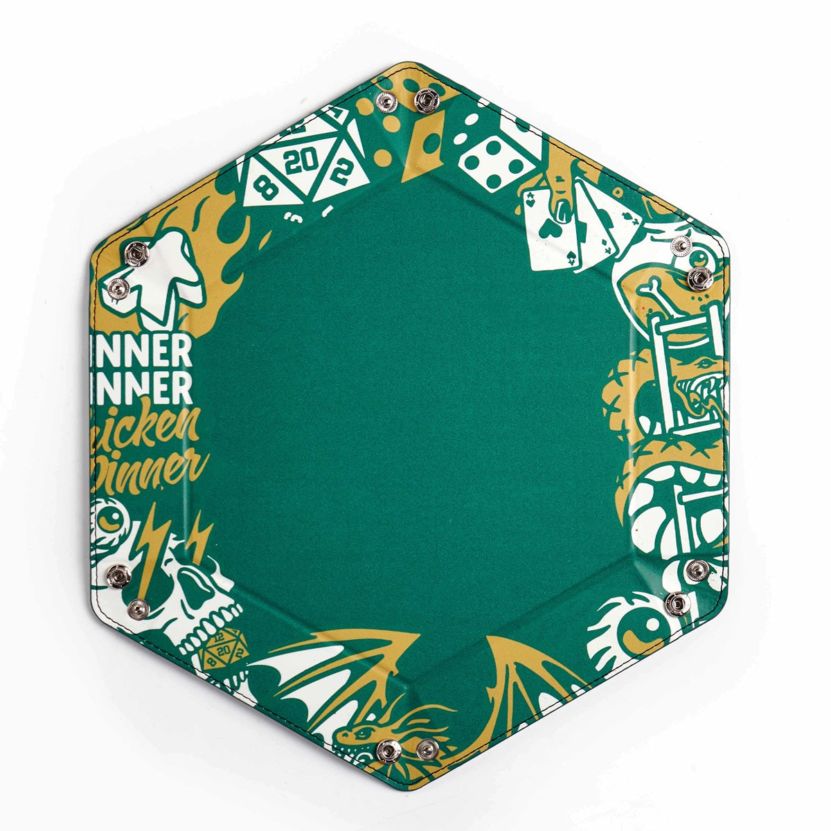 Hex Dice Tray 8&quot; - Artist Series: Cara (LPG Essentials)
