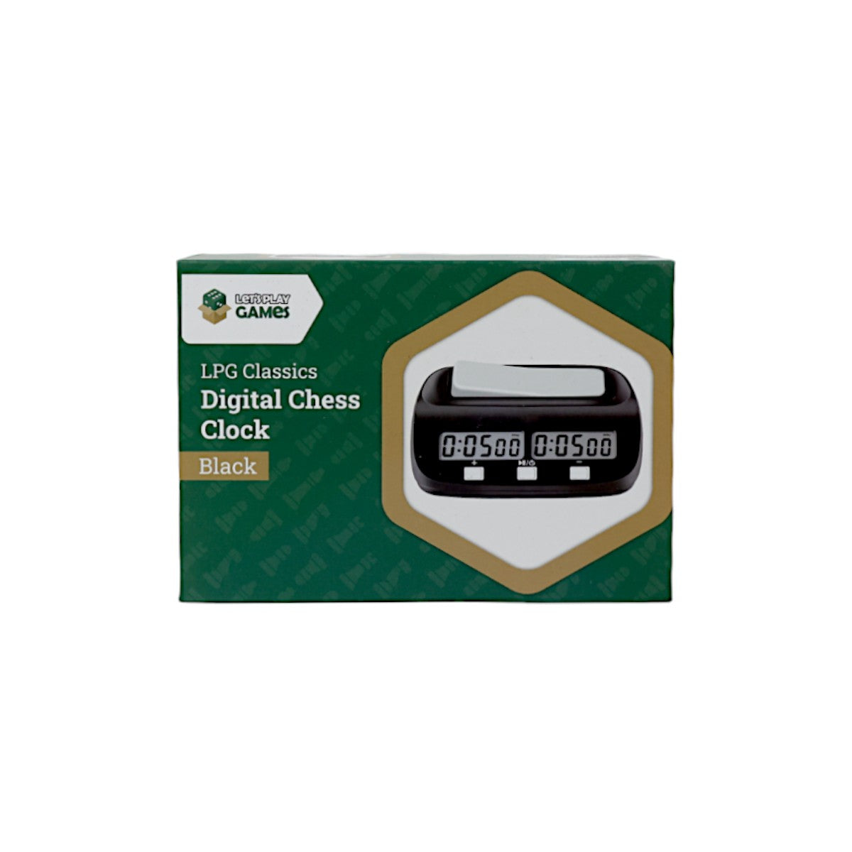 Electronic Chess Clock - Black [LPG Essentials]