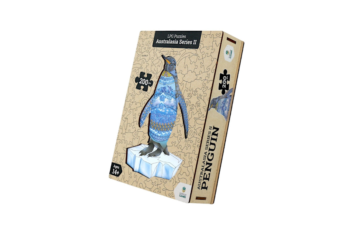 Penguin 200pc - Australasia Wooden Series (LPG Puzzles)