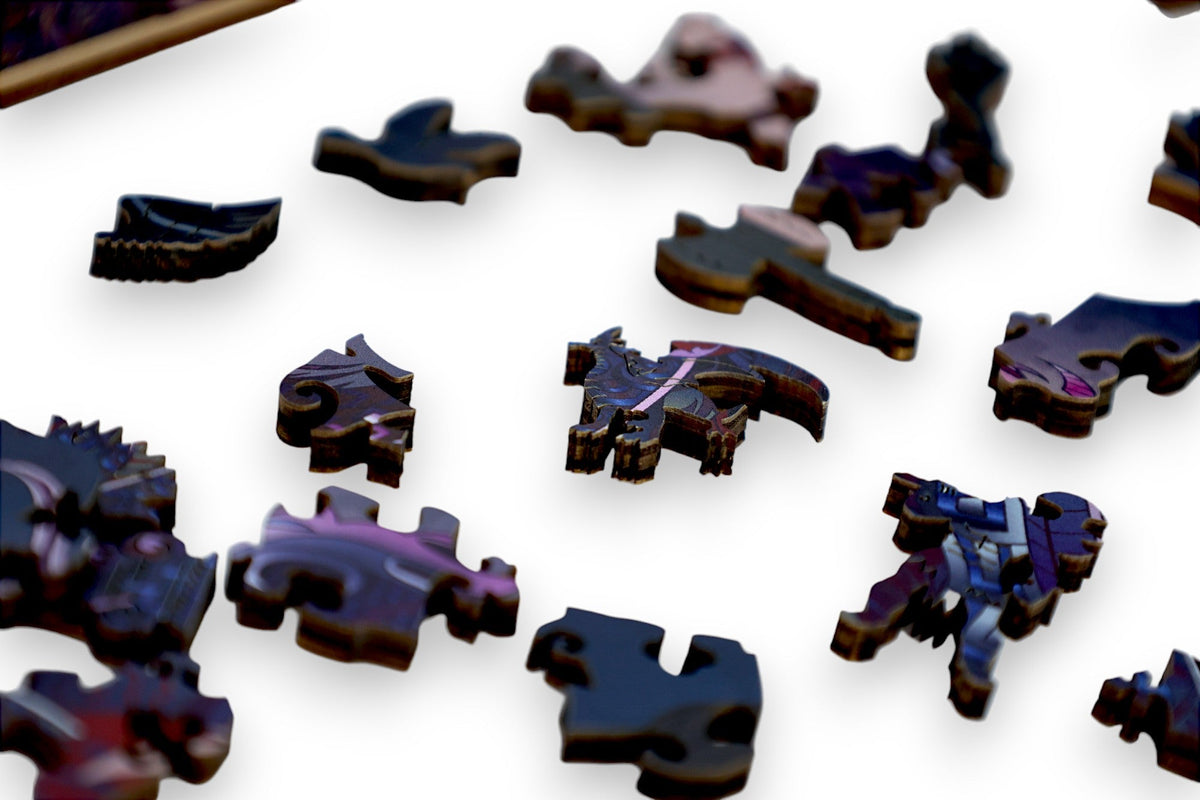 Dragon 200pc - Fantasy Wooden Series [LPG Puzzles]