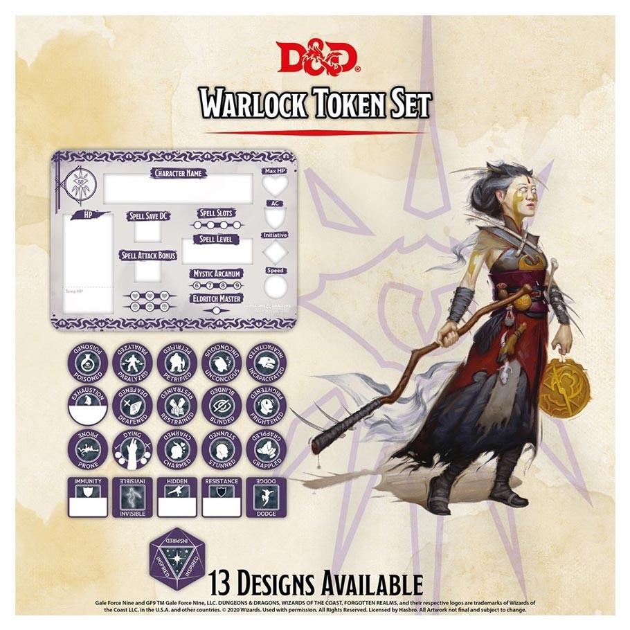 D&amp;D Class Token Set - Warlock