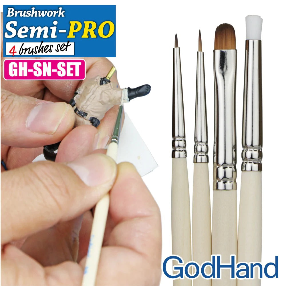 GodHand: Brushwork Semi-PRO (4 brushes set)