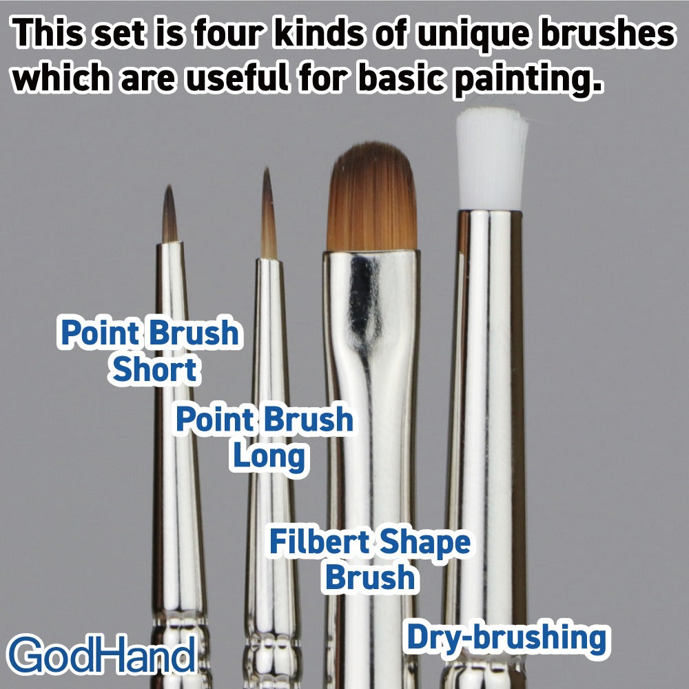 GodHand: Brushwork Semi-PRO (4 brushes set)