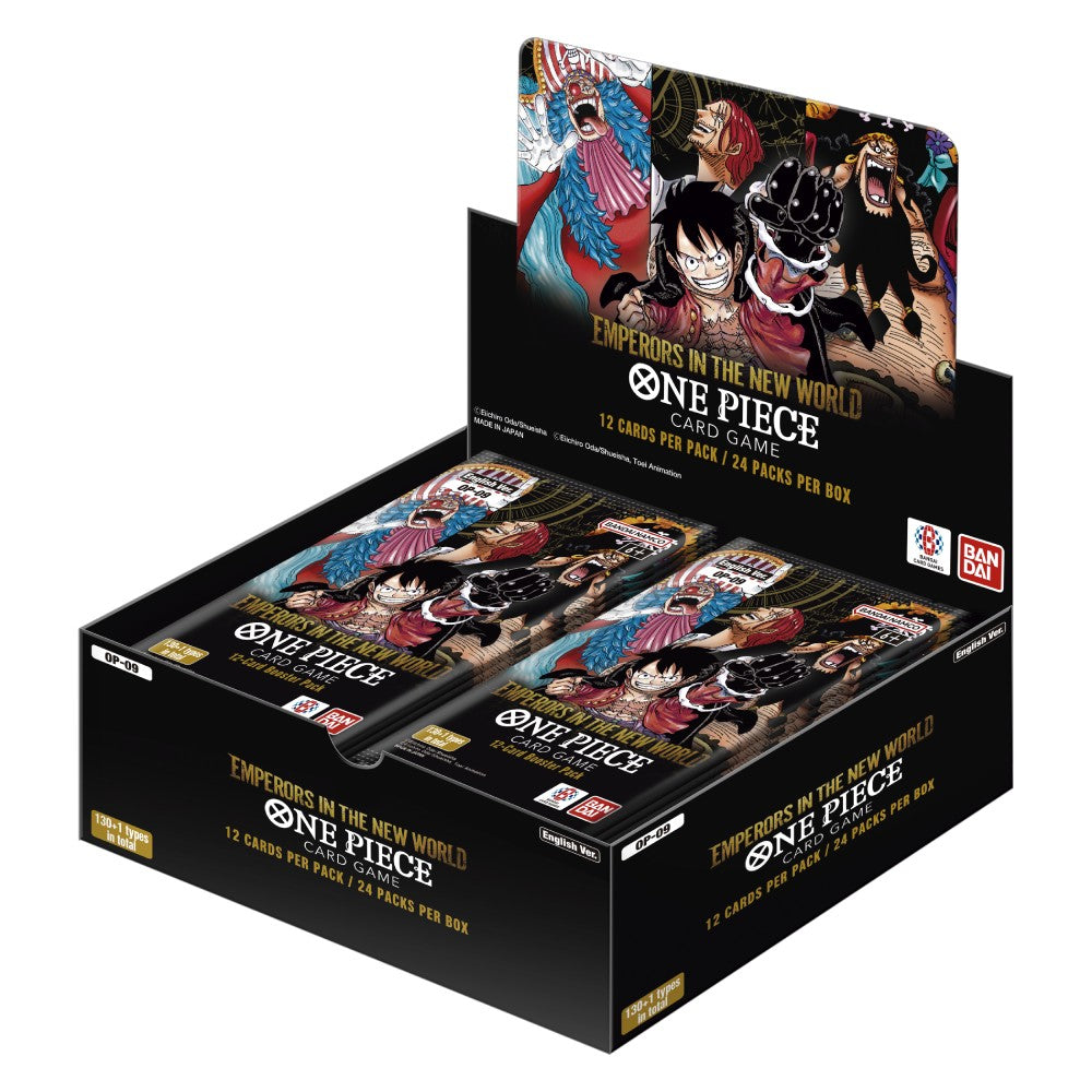 One Piece Card Game: Emperors in the New World [OP-09] - Booster Box (24 Booster Packs)