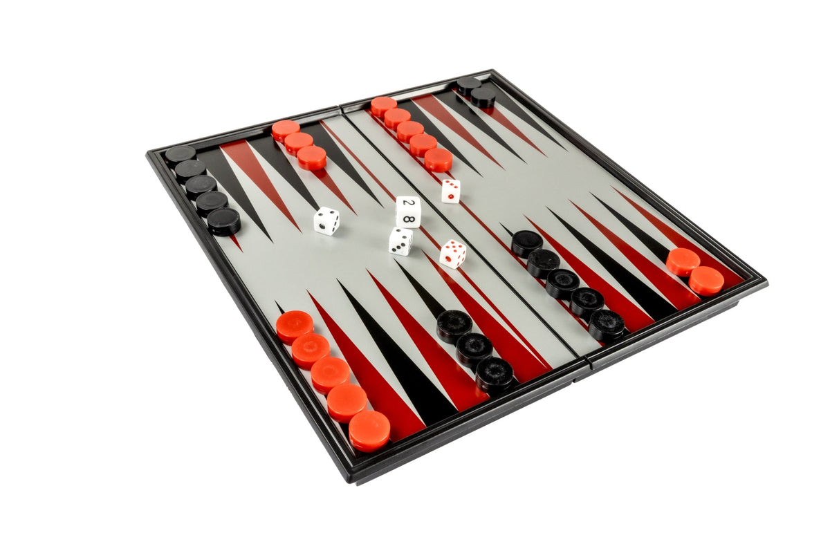 Backgammon - 12" Magnetic Travel Set [LPG Classics]
