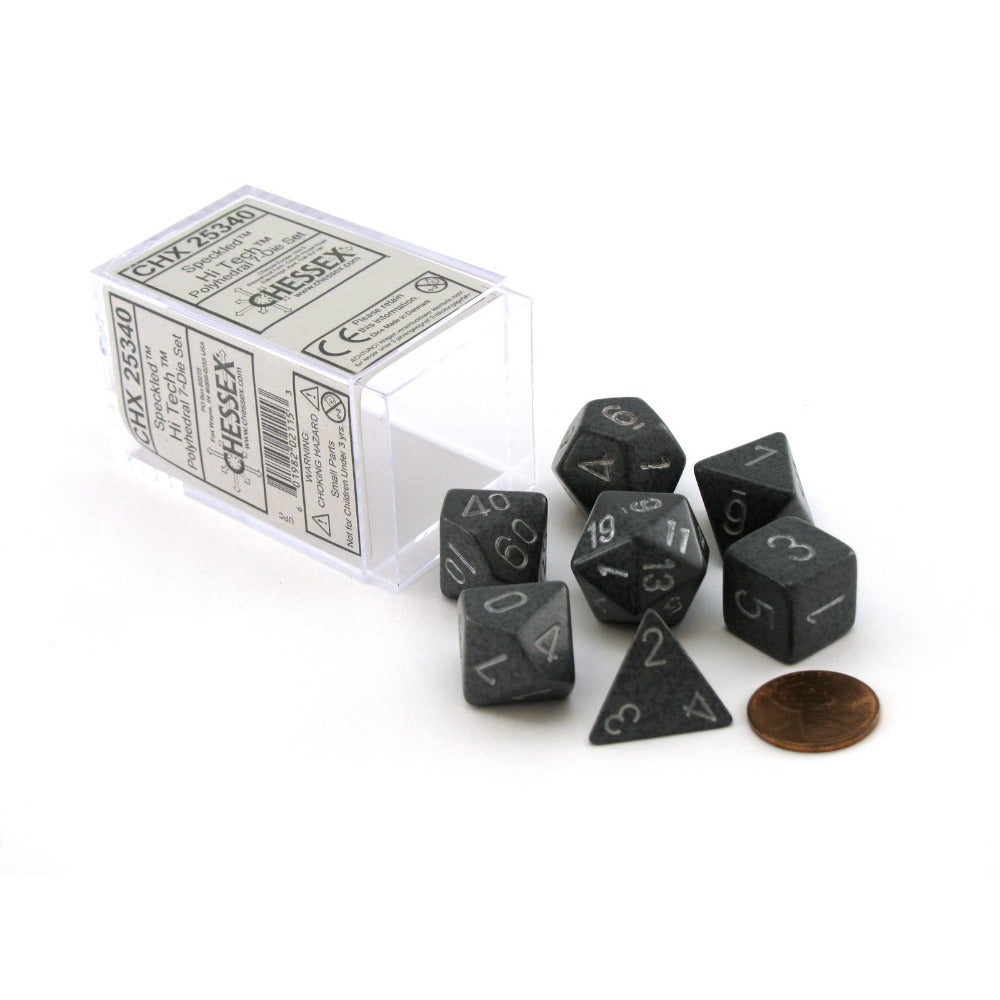 CHX 25340 Speckled Hi-Tech (Polyhedral 7-Die Set)