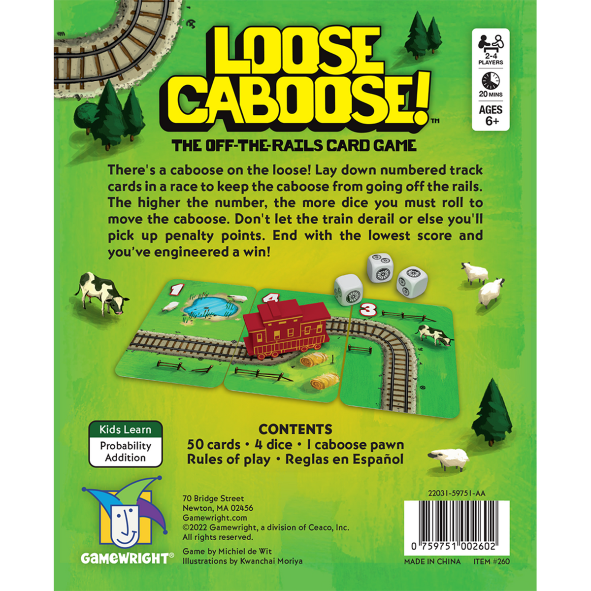 Loose Caboose - The Off-The-Rails Card Game