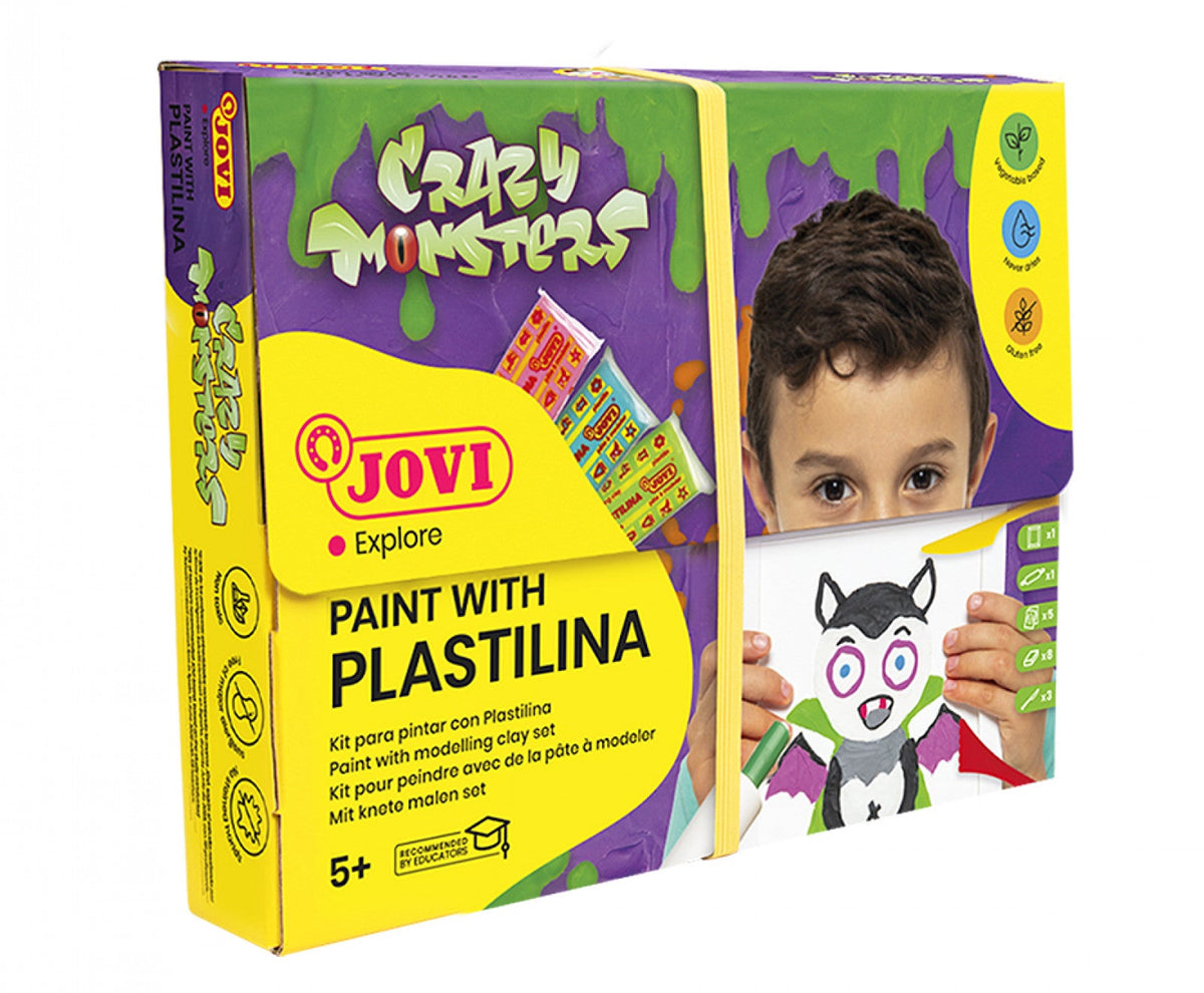 Jovi - Paint with Plastilina - Crazy Monsters