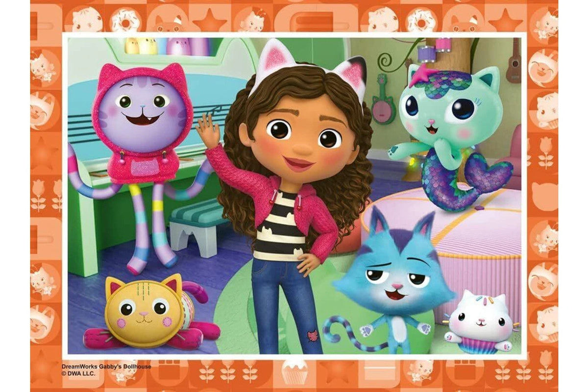 Gabbys Dollhouse: Time to get Tiny! - 4 in a Box 12, 16, 20 &amp; 24pc [Ravensburger Puzzle]