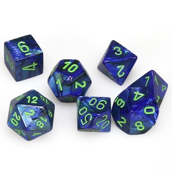 CHX 27496 Lustrous Dark Blue/Green 7-Die Set