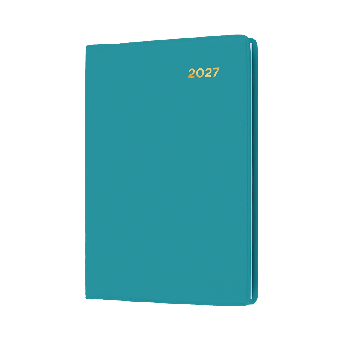 Collins 2027 Calendar Year Diary - Belmont 337 A7 WTV Teal