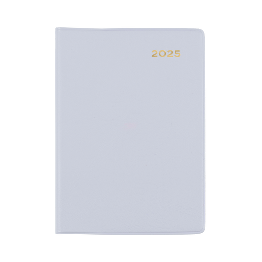 Collins 2025 Calendar Year Diary - Belmont 337 A7 WTV Grey