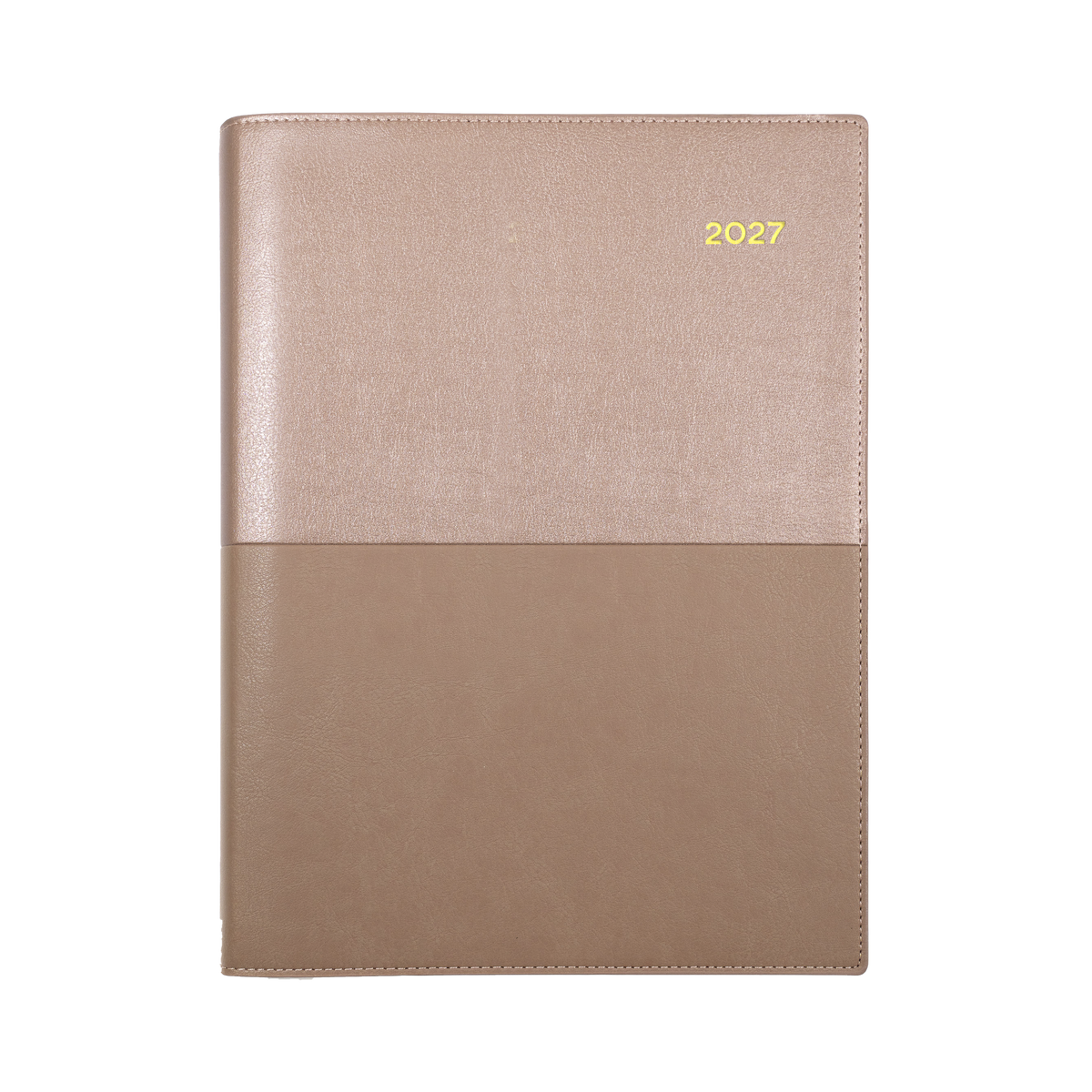 Collins 2027 Calendar Year Diary - Vanessa 345 Spiral A4  WTV Rose Gold