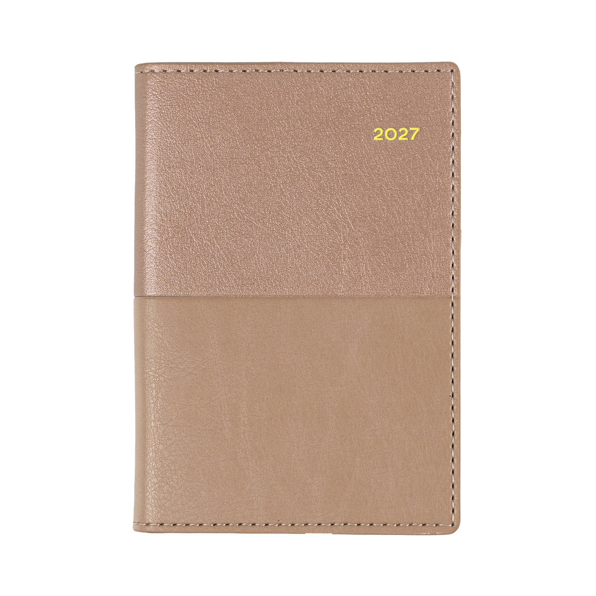 Collins 2027 Calendar Year Diary - Vanessa 355 B7R WTV Rose Gold