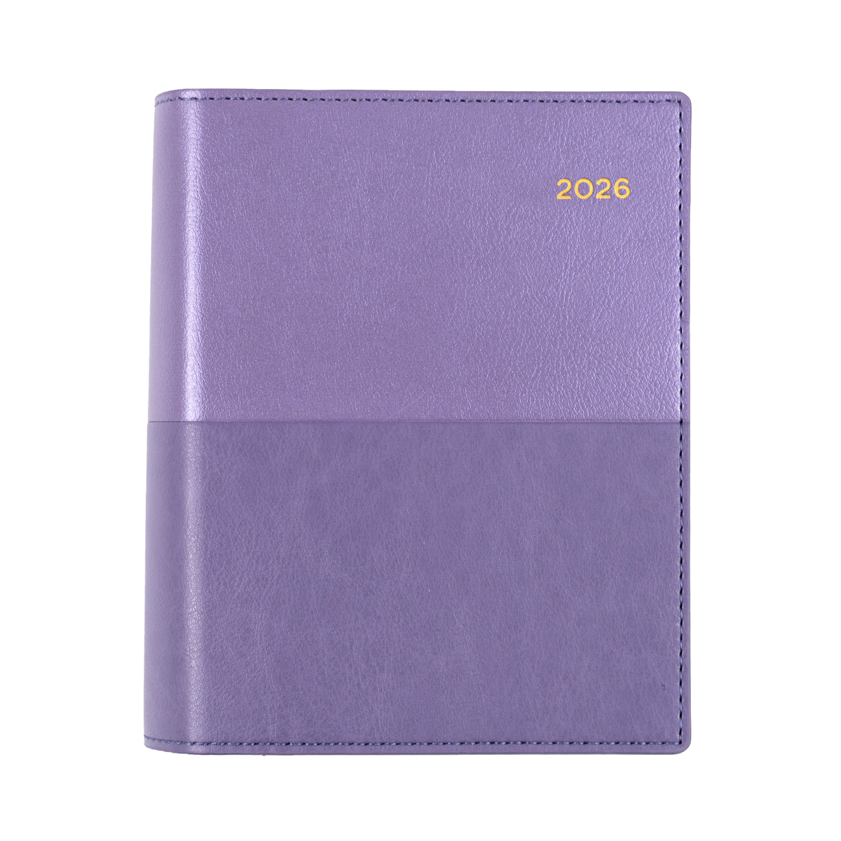 Collins 2026 Calendar Year Diary - Vanessa 365 Spiral A6 WTV Purple