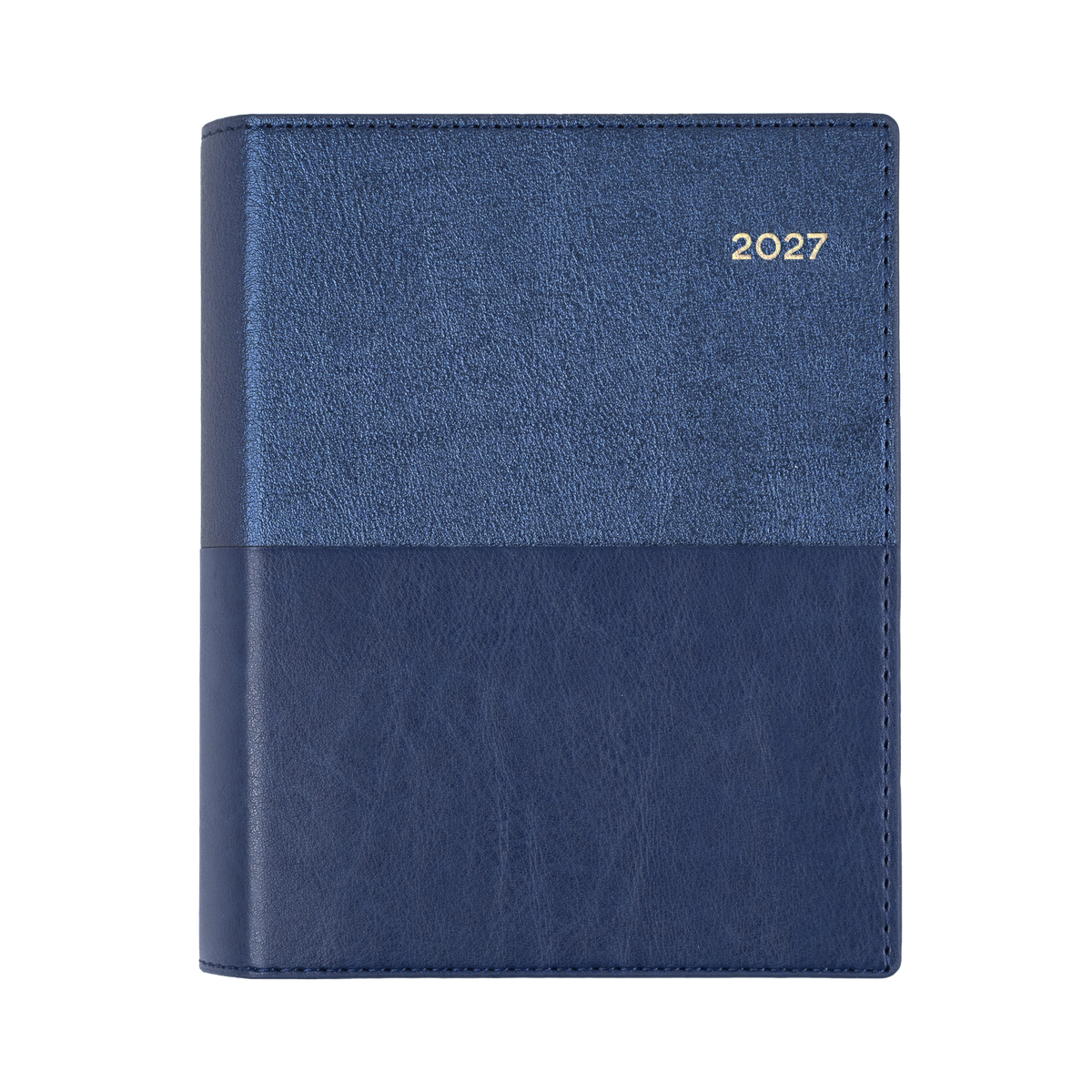 Collins 2027 Calendar Year Diary - Vanessa 365 Spiral A6 WTV Blue