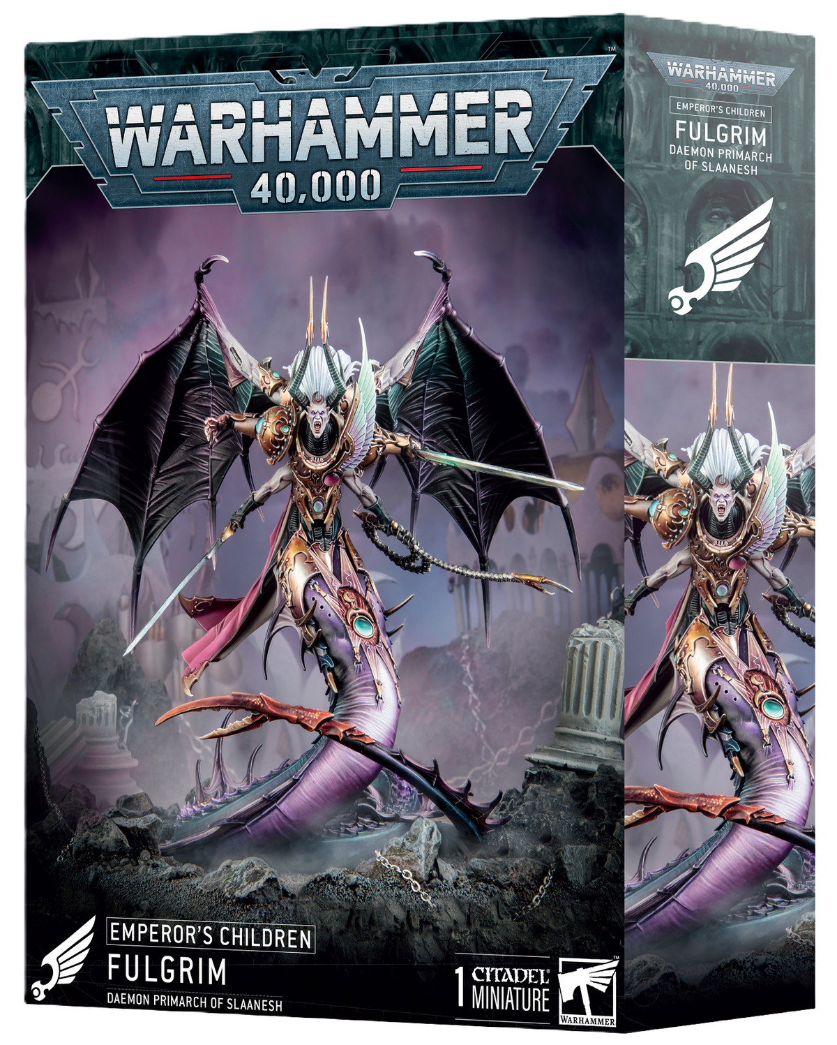 Emperor's Children: Fulgrim, Daemon Primarch of Slaanesh [Warhammer 40000]