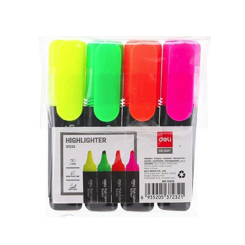 Highlighters Wallet Pack 4