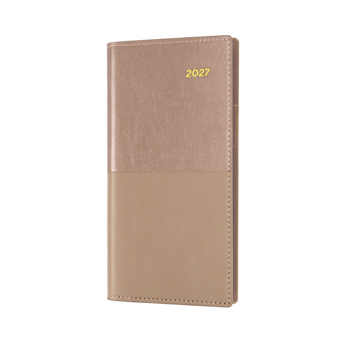 Collins 2027 Calendar Year Diary - Vanessa 375 Spiral B6/7 Slim WTV Rose Gold