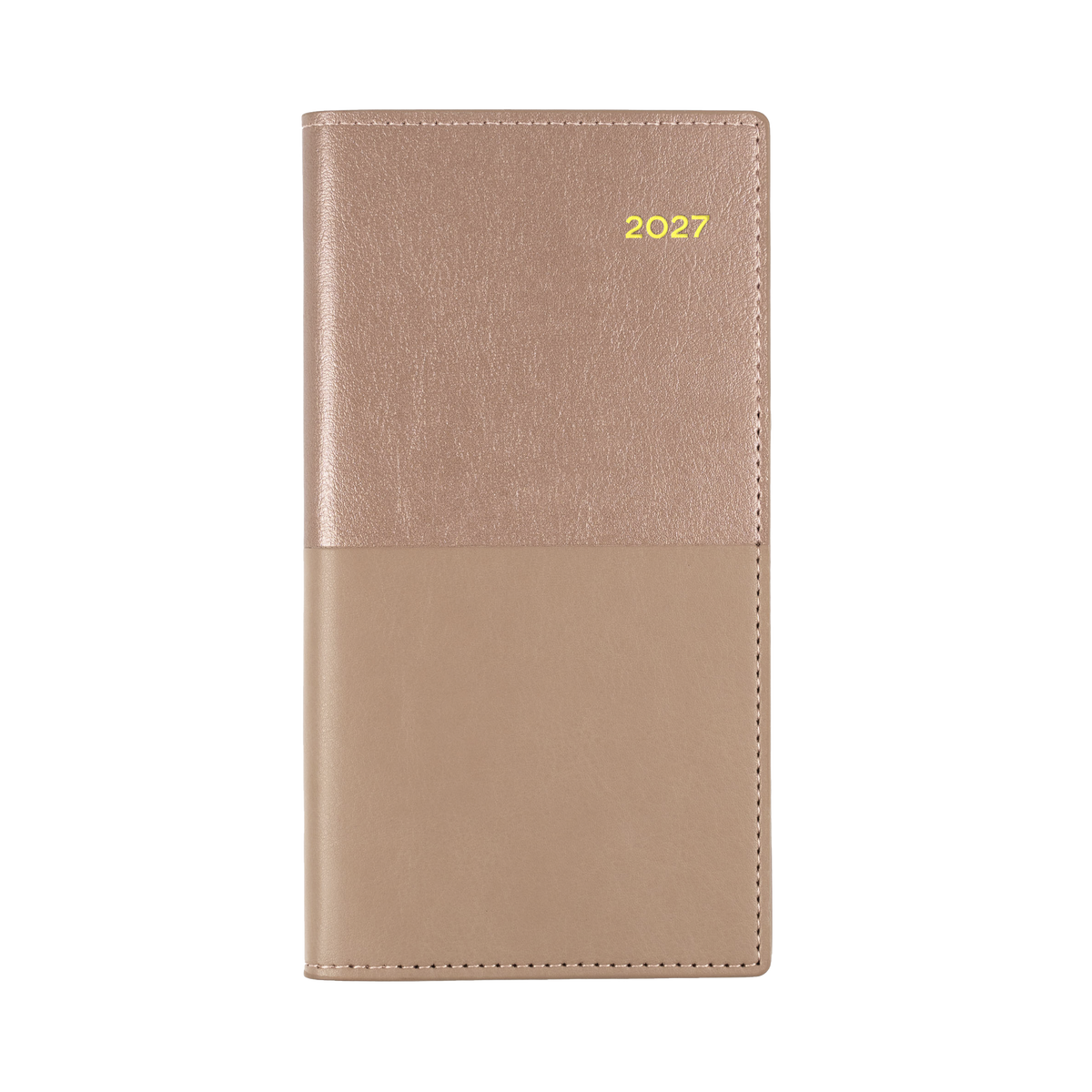 Collins 2027 Calendar Year Diary - Vanessa 375 Spiral B6/7 Slim WTV Rose Gold